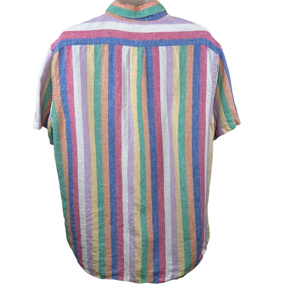 J. Crew Shirts J Crew Baird Mcnutt Irish Linen Short Sleeve Shirt